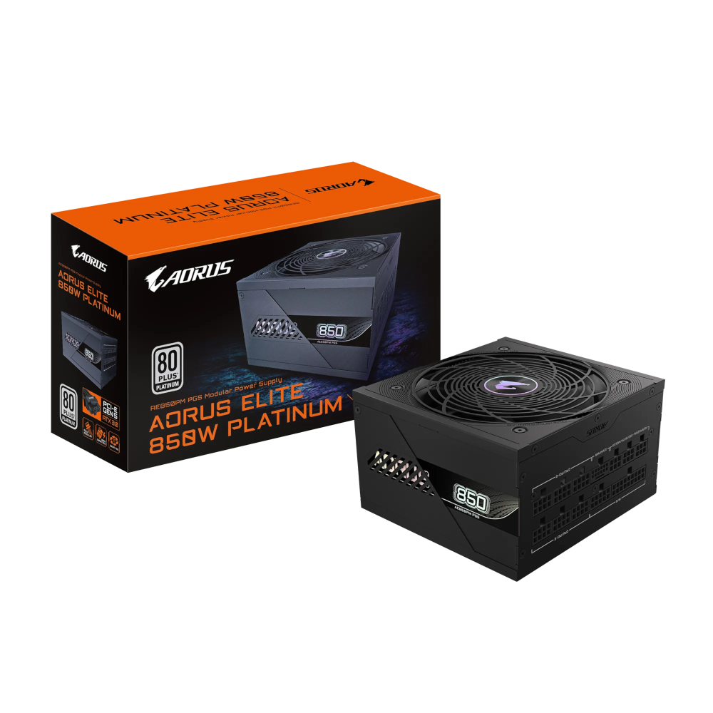 Блок питания Gigabyte AORUS ELITE P850W 80+ Platinum Modular PCIe 5.0