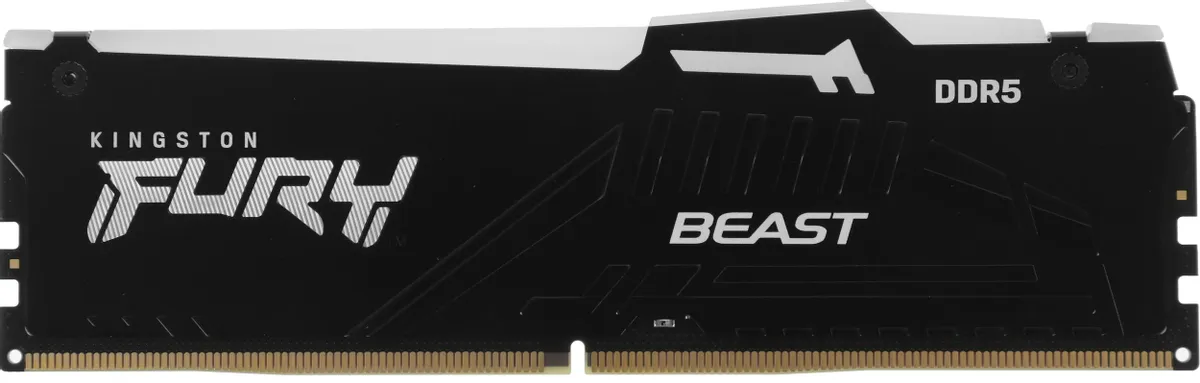 Оперативная память Kingston FURY Beast Black RGB EXPO 64GB 5200MHz DDR5 CL40, KF552C40BB2AK2-64, RTL