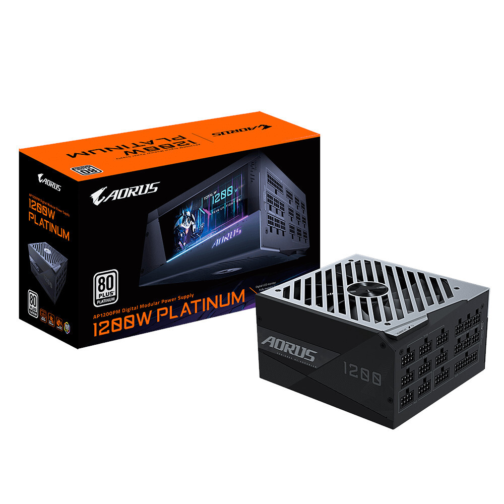 Блок питания Gigabyte AORUS 80+ PLATINUM MODULAR P1200W