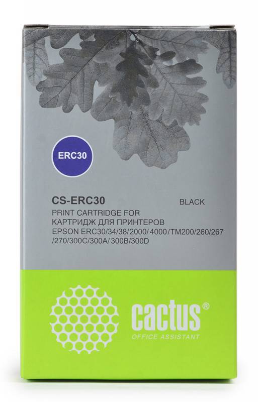 Картридж черный Cactus CS-ERC30