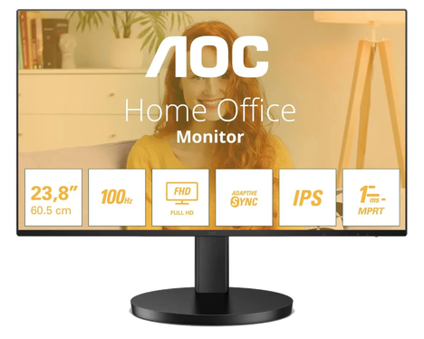 Монитор AOC 24B3HA2 23.8-inch черный