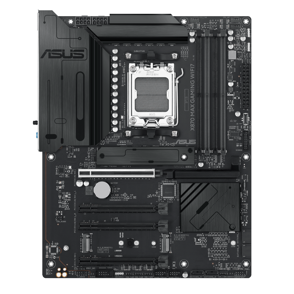 Материнская плата ASUS AMD X870 X870 MAX GAMING WIFI7