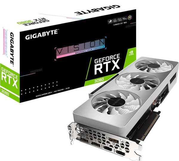 

Видеокарта Gigabyte GeForce RTX 3080 10 ΓБ Retail