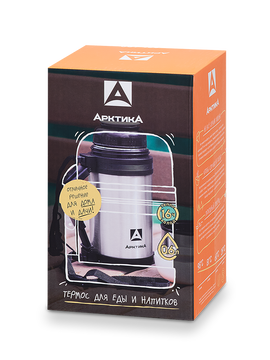 Термос Арктика 201-600 серебристый