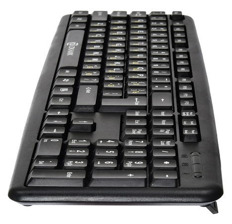 Клавиатура Oklick KeyBoard 130M 337077, цвет черный