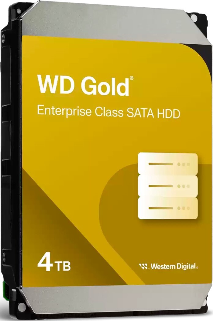 Жесткий диск  Western Digital Gold 3.5  4TB 7.2K SATA3