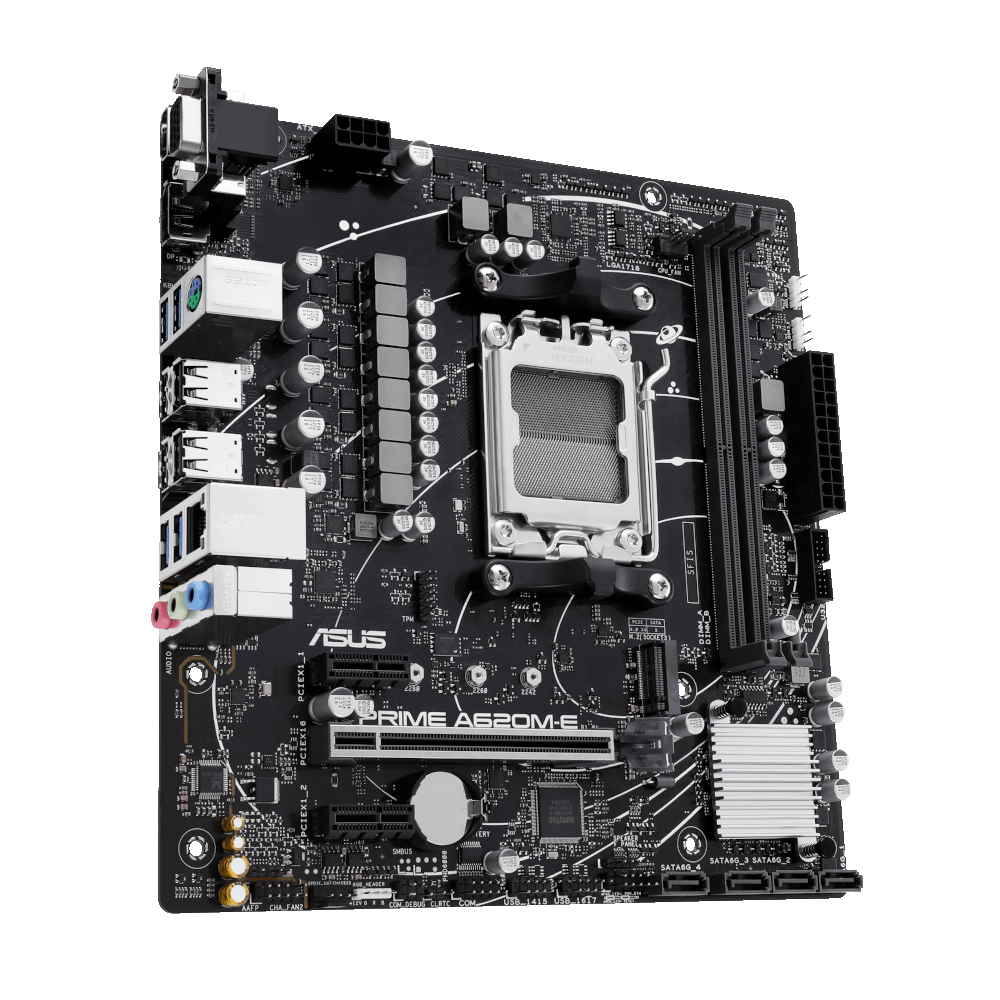 Материнская плата ASUS AMD A620 PRIME A620M-E-CSM