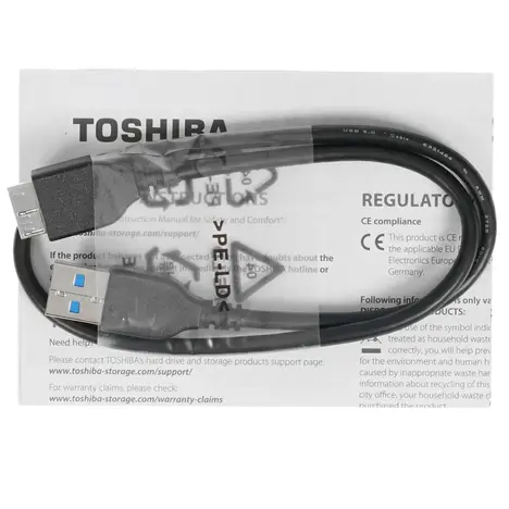 Жесткий диск  TOSHIBA Canvio Advance 2.5 2.5" USB 3.0 1 TB 5.4K USB 3.1