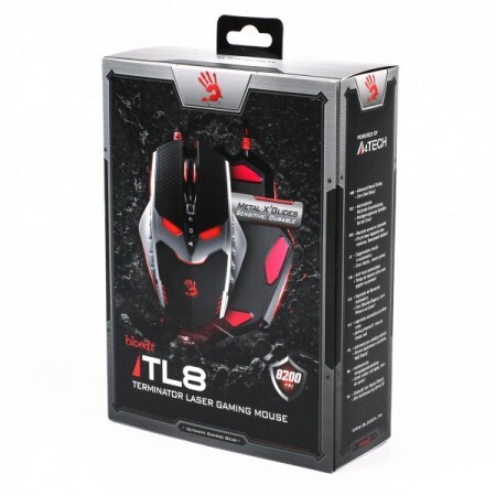 Мышь A4tech Bloody TL8, цвет серебристый