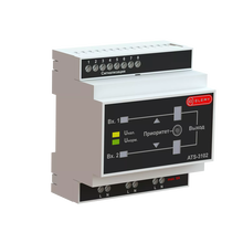 АВР Elemy ATS-3102 4DIN ввод:2xвинтовая клема выход:1xвинтовая клема8A серый