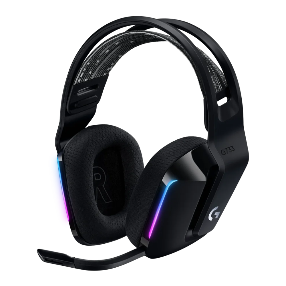 Bluetooth-гарнитура Logitech G733 LIGHTSPEED, цвет черный