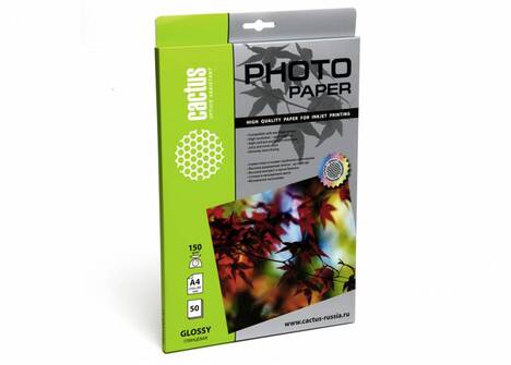 Бумага белый Cactus CS-GA415050