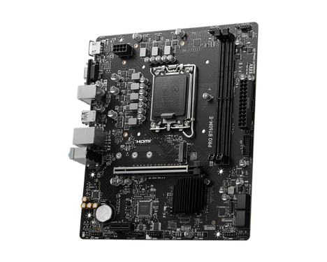 MSI PRO B760M-E LGA1700/B760/2xDDR5/mATX/HDMI, VGA