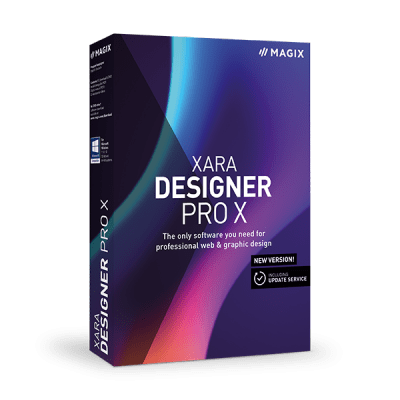 Magix Xara Designer Professional X (лицензия), версия ESD Site