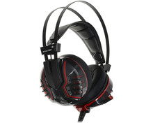 Гарнитура A4tech Bloody M615, цвет красный/черный