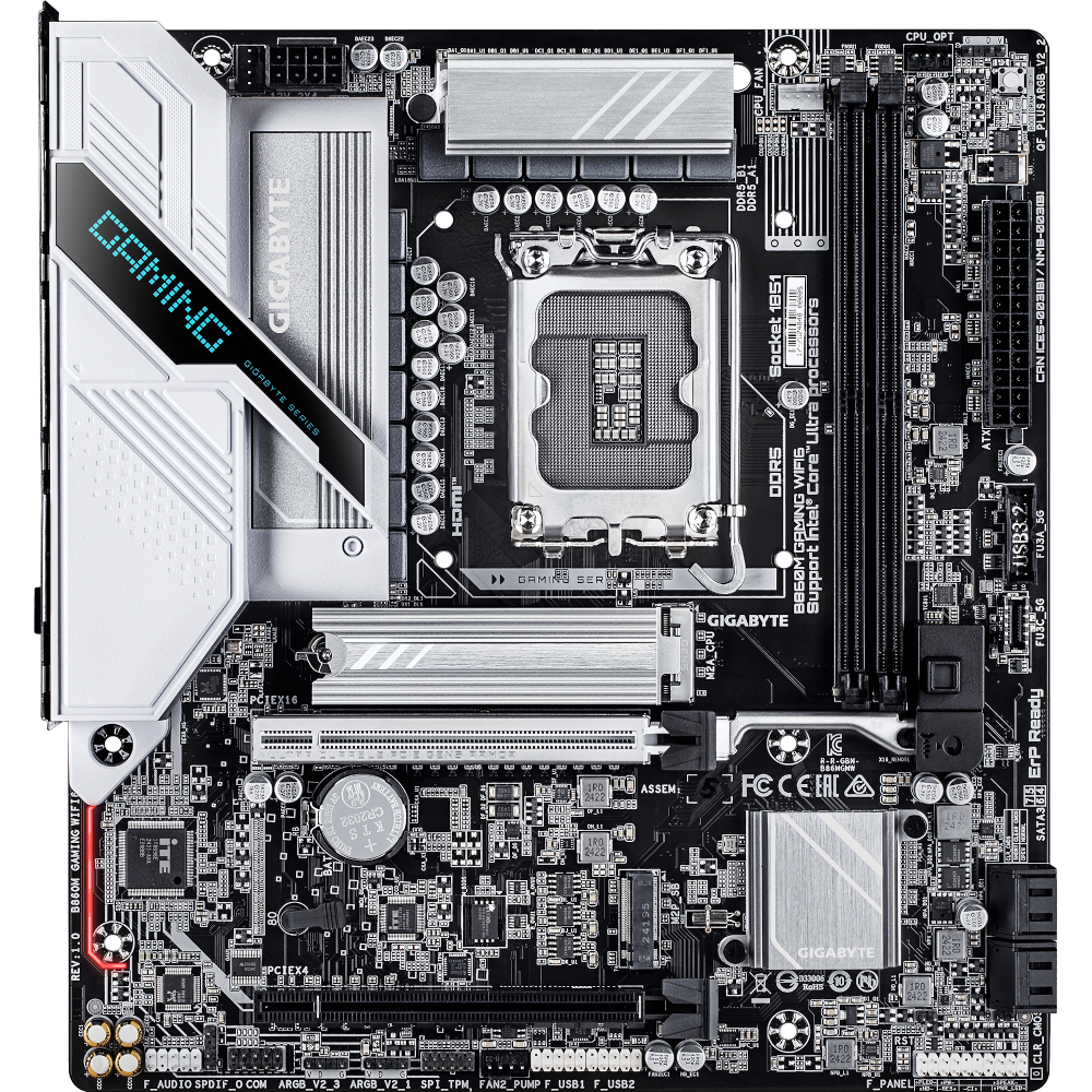 Материнская плата Gigabyte LGA1851 Intel B860 B860M GAMING WIFI6