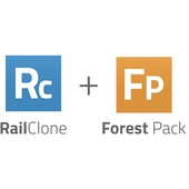 iToo Forest Pack Pro + RailClone Pro