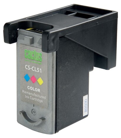 Картридж голубой, пурпурный, желтый Cactus CS-CL51