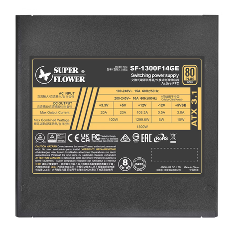 Блок питания Super Flower LEADEX III GOLD UP ATX 3.1 1300W