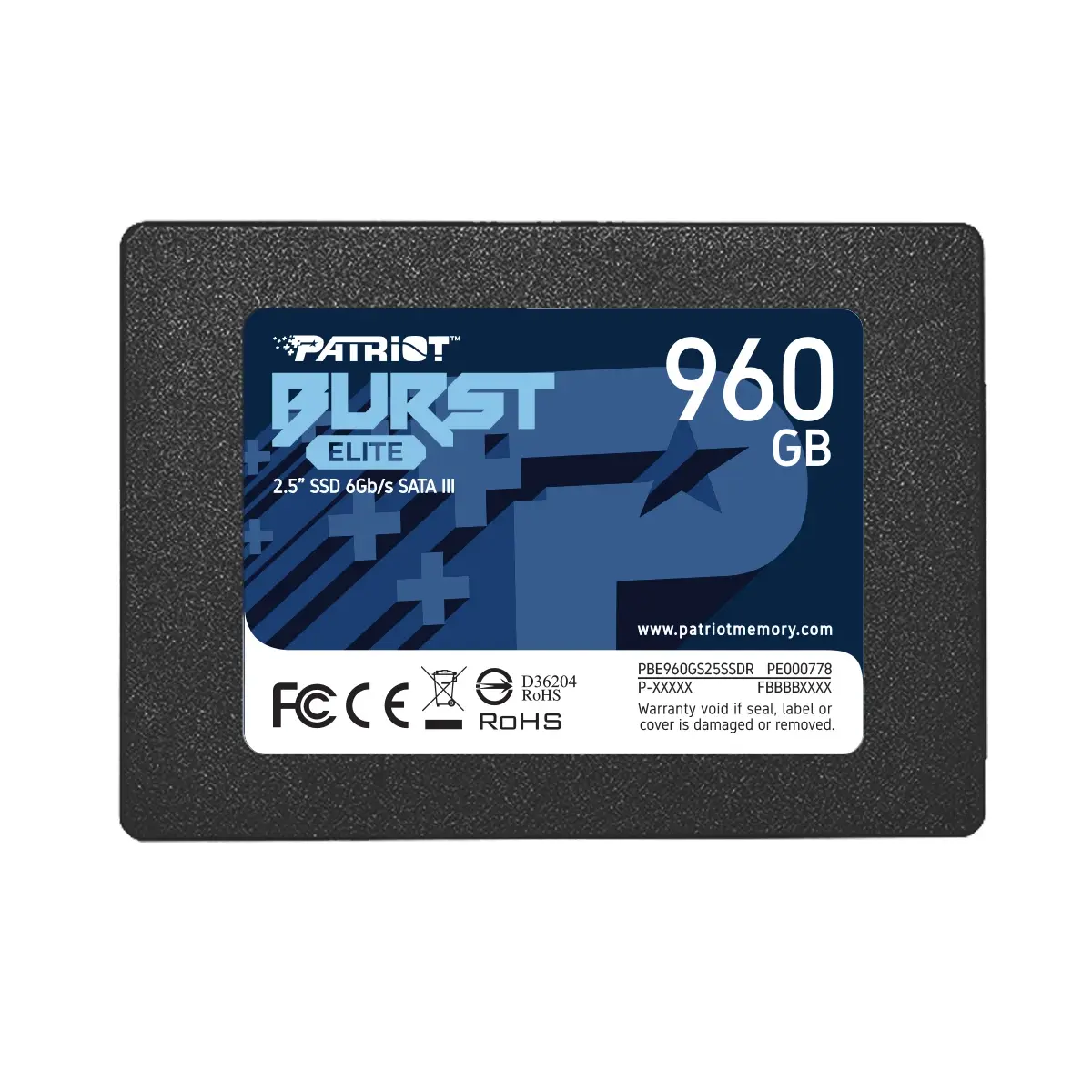 Внутренний твердотельный накопитель Patriot Burst Elite 960GB