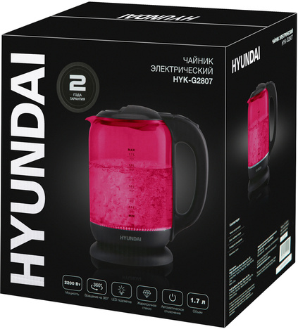 Чайник Hyundai HYK-G4808