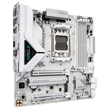 Материнская плата Gigabyte AM5 AMD B850 B850M EAGLE WIFI6E ICE