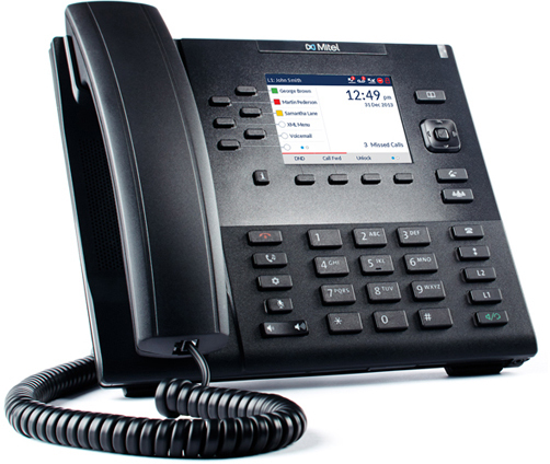 

MITEL AASTRA terminal 6867i w/o AC adapter (SIP-телефон, БП опционально)