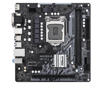 Материнская плата ASRock LGA 1200 Intel H510 H510M-HDV R2.0