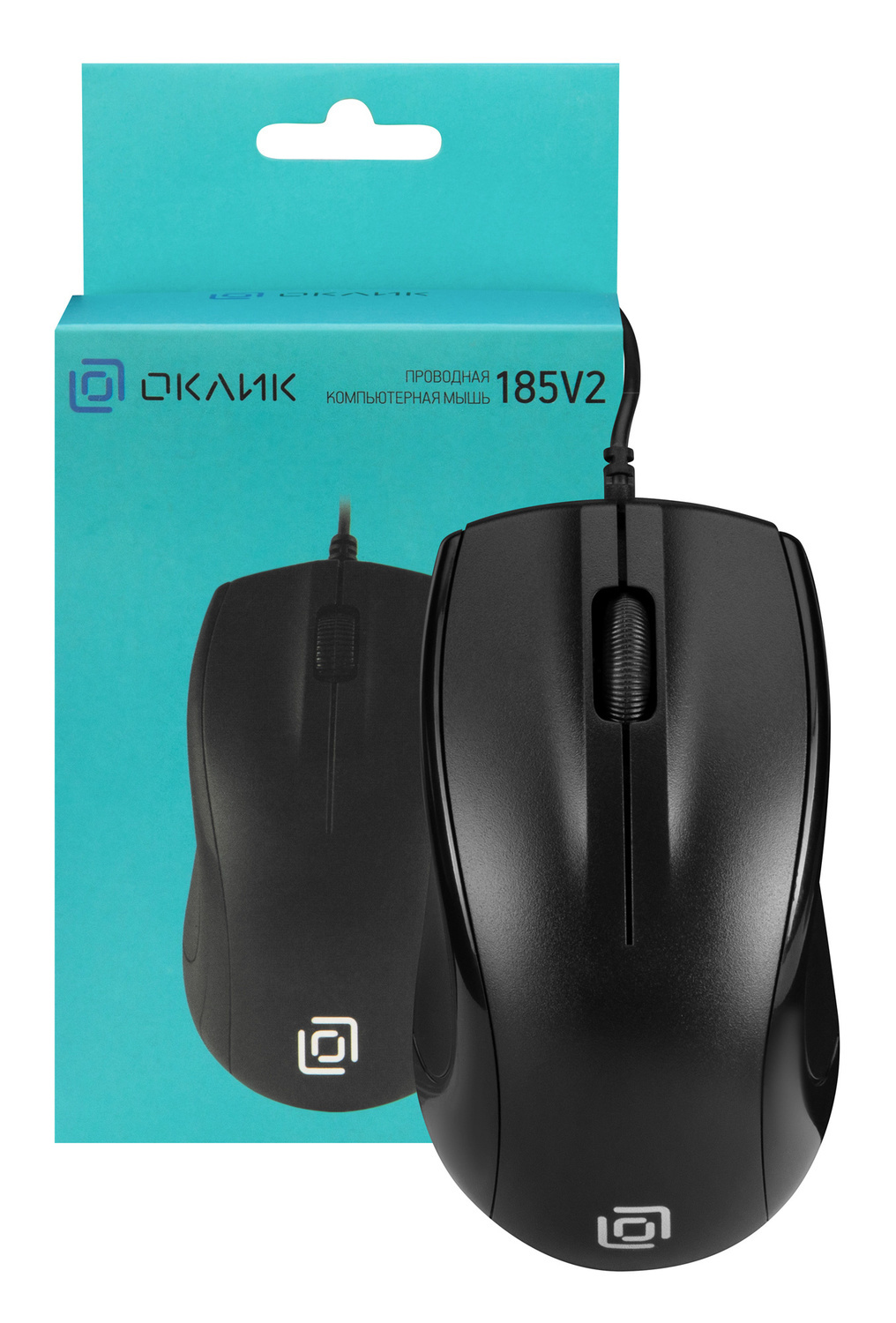 Мышь Oklick Мышь 185V2 1185962, цвет черный