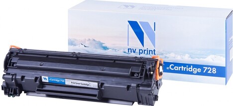 Картридж черный NVPrint NV-728