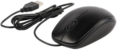 Мышь Logitech B100 910-006605, цвет черный