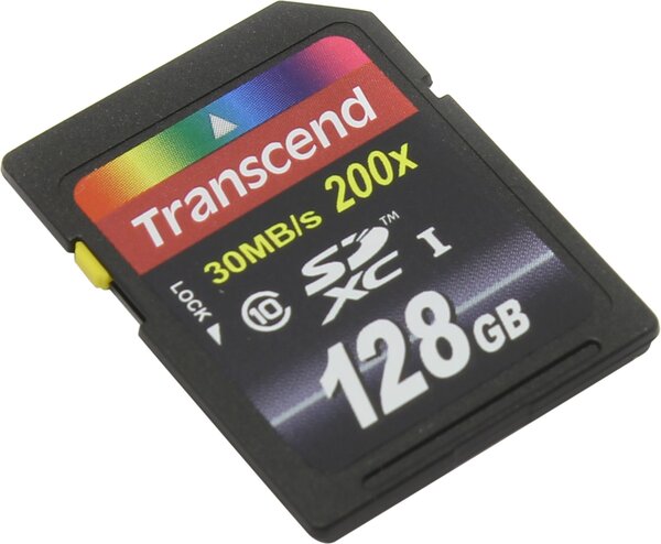 

Карта памяти TRANSCEND SDXC Class10