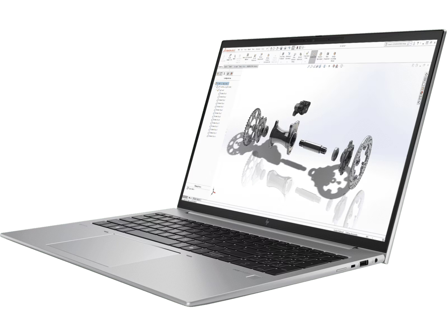 Ноутбук HP Inc. Zbook Firefly 16 G11 A1VX6PT Intel Core Ultra 7 155H (серый)