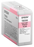 Картридж светло-пурпурный Epson T850 SC-P800, C13T850600