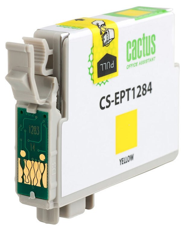 Картридж желтый Cactus CS-EPT1284