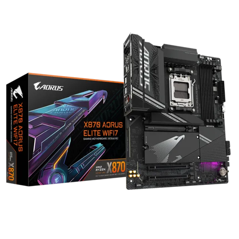 Материнская плата Gigabyte AM5 AMD X870 X870 AORUS ELITE WIFI7