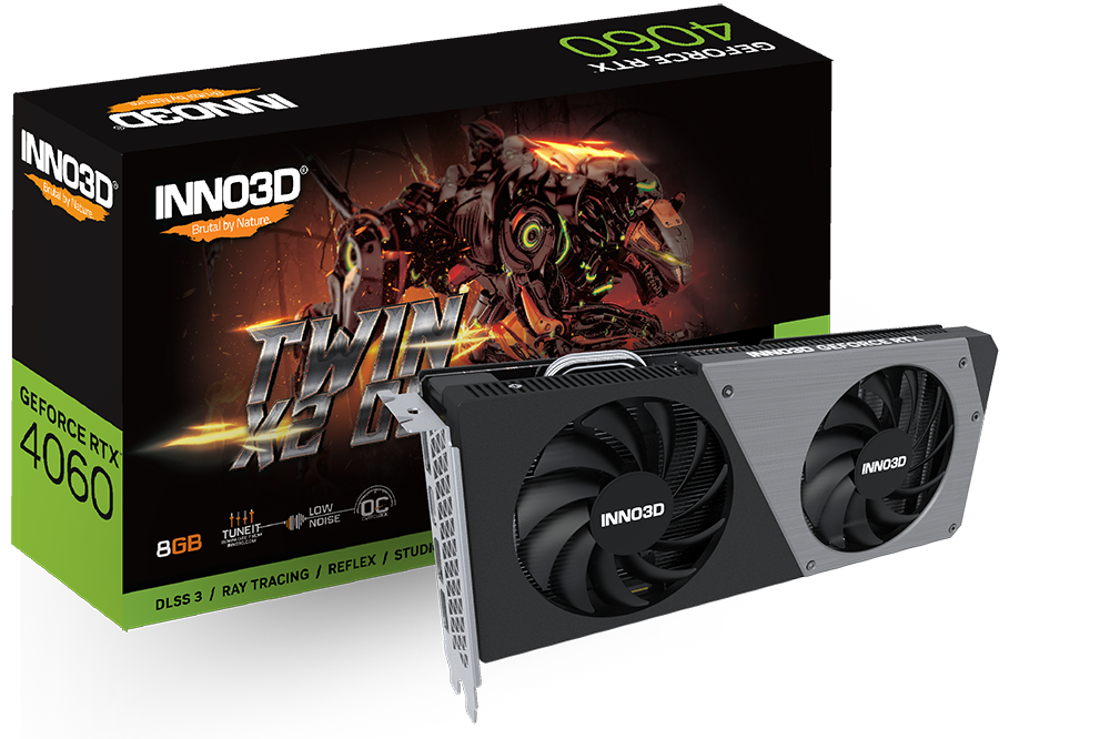 Видеокарта Inno3D GeForce RTX 4060 8 ΓБ