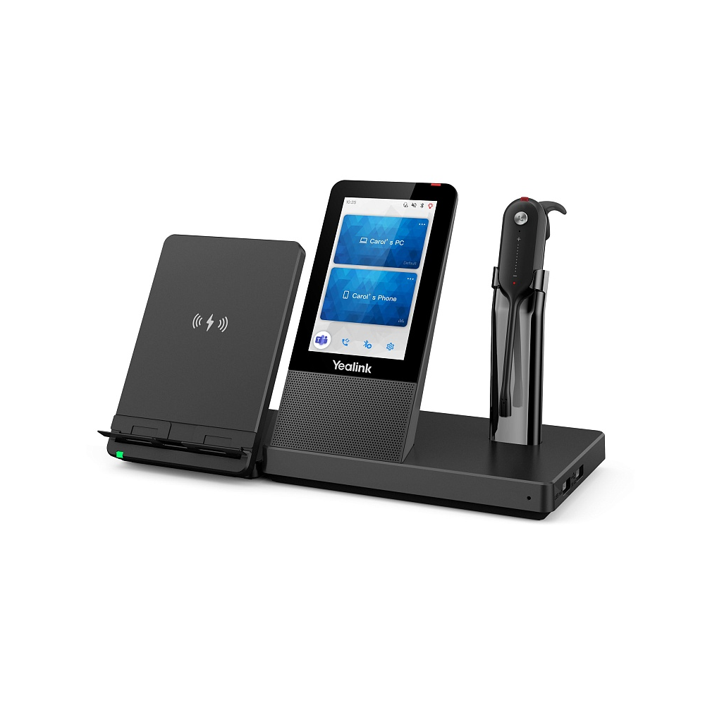 Bluetooth-гарнитура Yealink WH67 Teams, цвет черный
