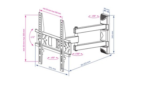Кронштейн Kromax PIXIS-XS