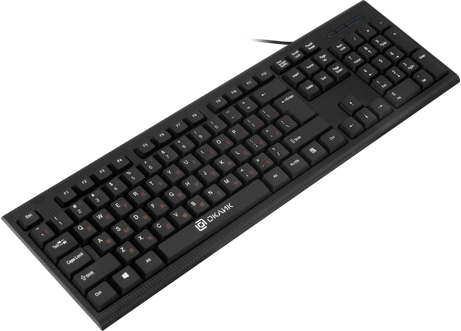 Клавиатура+мышь Oklick KB+M Oklick 620M, цвет черный