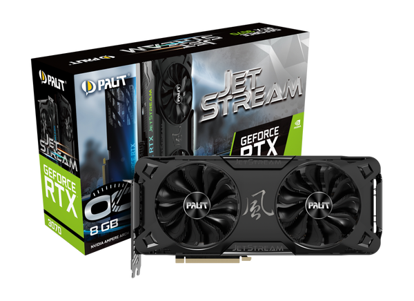 

Видеокарта Palit GeForce RTX 3070 8 ΓБ Retail