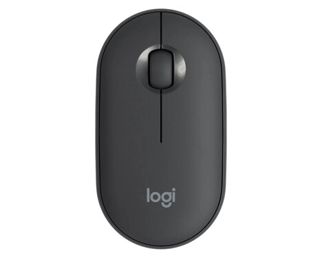 Мышь Logitech Pebble M350 910-005576, цвет темно-серый