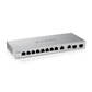 Коммутатор/ Zyxel XGS1210-12 Multi-Gigabit Smart L2 Switch, 8xGE, 2x1/2.5GE, 2xSFP+, Desktop, Silent