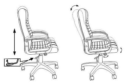 Кресло руководителя Бюрократ  KB-10