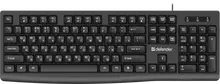 Клавиатура Defender Navigator HB-138 45138, цвет черный