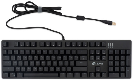 Клавиатура Oklick KeyBoard 990 G2 1875240, цвет черный