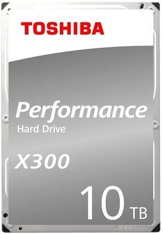 

Жесткий диск TOSHIBA 3.5 HDD X300 10TB 7.2K SATA3