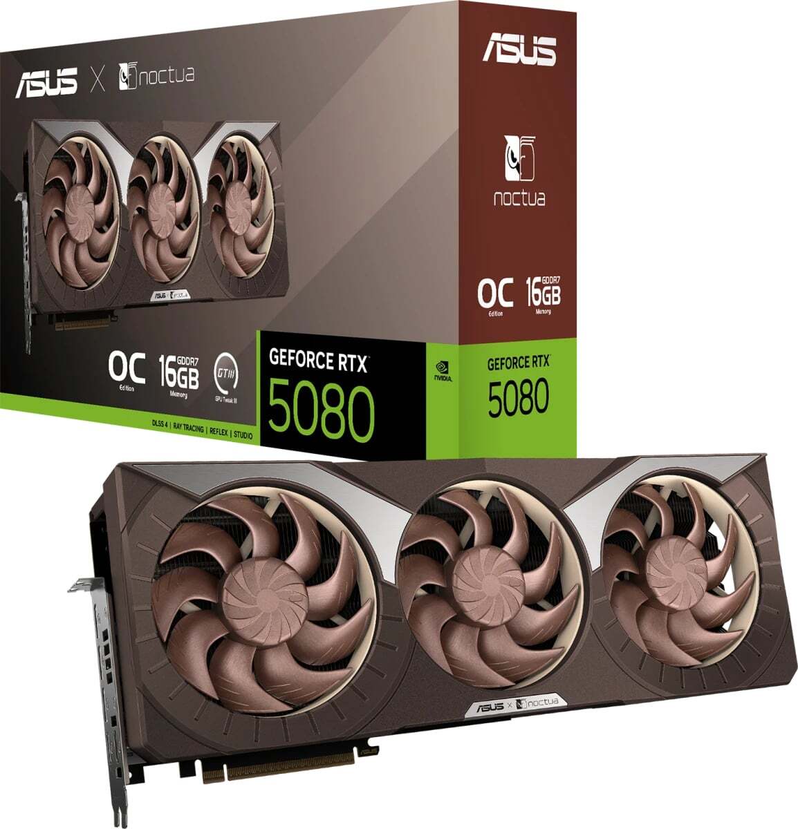 Видеокарта/ RTX5080-O16G-NOCTUA