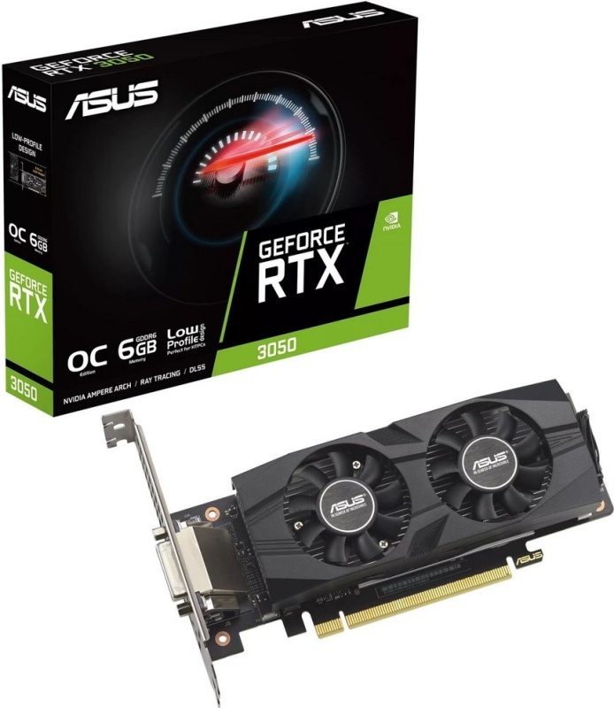 Видеокарта ASUS GeForce RTX 3050 6 ΓБ Retail
