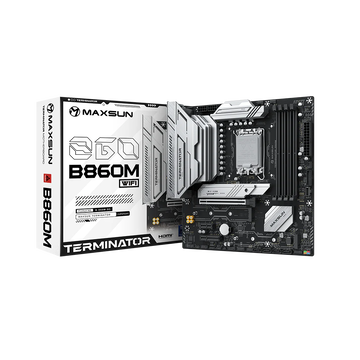 Материнская плата Maxsun LGA 1851 Intel B860 Terminator B860M WIFI
